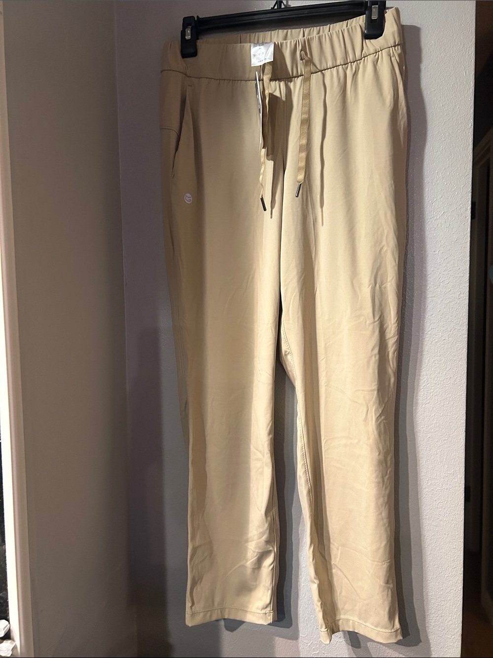 G Gradual Amazon Beige Yoga Pants With Pockets Small